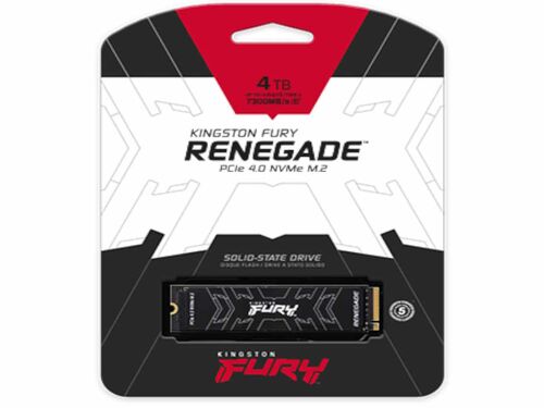 SSD KINGSTON 4000GB/INTERNI/M.2/NVME/FURY RENEGADE W/HEATSINK